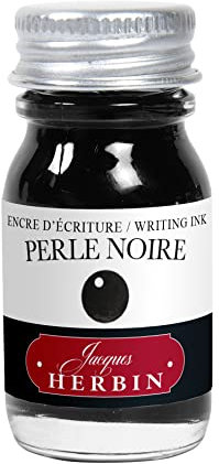 Jacques Herbin 11512T - Encre d'écriture et de dessin - Stylo-plumes et stylos roller - Bleu azur - 10 ml - Fabriqué en France
