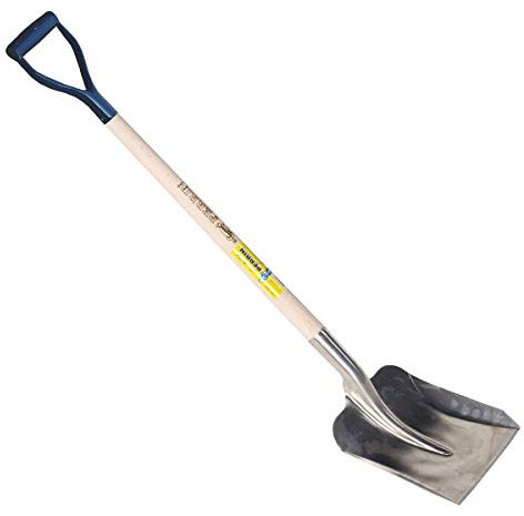 Outils perrin Pelle Auto Neige INOX Emmanché Bois Poignée YD 75, 26cm x 24cm