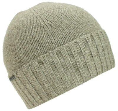 Seeberger Ida Beanie Strickmütze aus reinem Kaschmir - Beige (87) - One Size