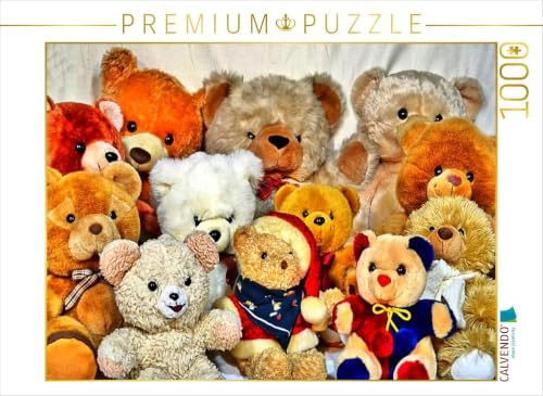 CALVENDO Puzzle TEDDYBÄR, OH TEDDYBÄR... | 1000 Teile Lege-Größe 64 x 48 cm Foto-Puzzle für glückliche Stunden