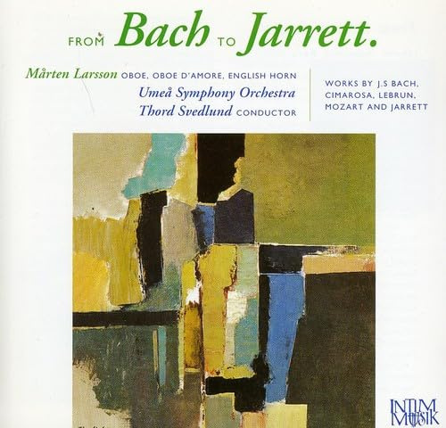 J. S. Bach / Jarrett: Concerto for Oboe D'Amore in a Major