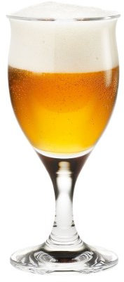 Holmegaard Bierglas 36 cl Idéelle aus mundgeblasenem Glas Originaldesign, klar