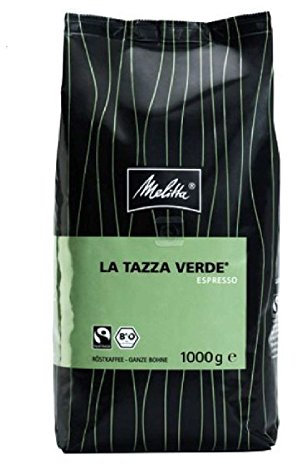 Melitta Espresso La Tazza Verde Bio Fairtrade 8 x 1kg ganze Bohne