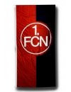 1. FC Nürnberg FCN Hissfahne Fahne 120cm x 250cm rot-schwarz