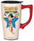 DC Comics 12602 Wonder Woman Travel Mug, Ceramic, White