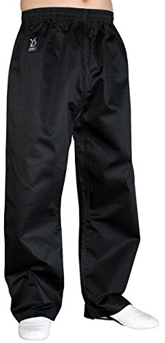DOUBLE Y Pantalon Noir Arts Martiaux