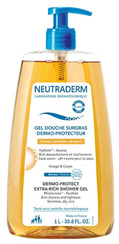 Gilbert - Gel Douche Surgras Dermo Protecteur Peaux Seches Et Sensibles 1l Neutraderm