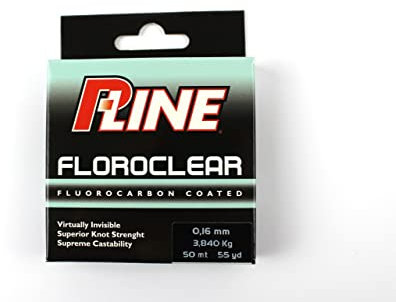 P-Line Filo da pesca, trasparente, 0,16 mm, 750187501