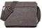 Troop London TRP0240 Classic Canvas Laptop Messenger Bag - Charcoal