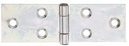 Alberts 850692 Tischband | mit vernietetem Edelstahlstift | sendzimirverzinkt | 28 x 80 mm | 20er Set