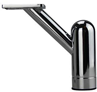 Möbelfuss Tischbein Sofafuss aus Metall in Chrom glänzend