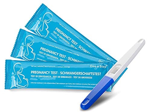 One Step Pregnancy Test Midstream - Early Detection, Enhanced Sensitivity, Rapid Results - Pack of 3