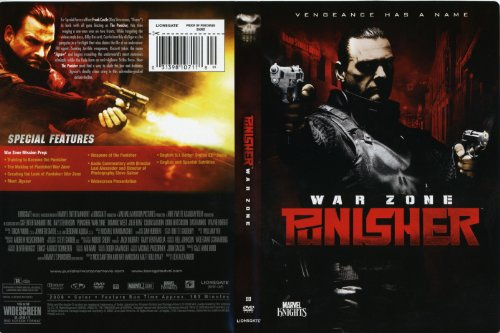 Punisher War Zone {Dvd} 2009