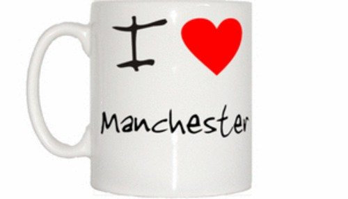 I Love Heart Manchester Mug