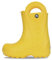 Crocs Unisex Bambino Handle It Rain Boot Kids Stivale, Yellow, 30/31 EU