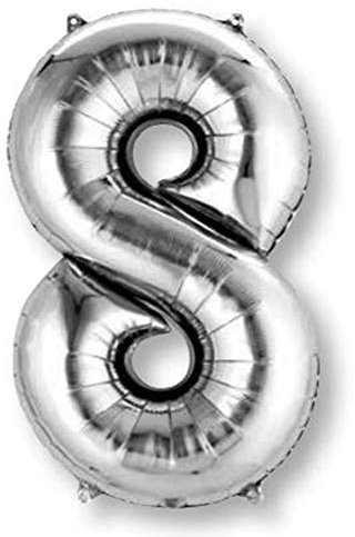 8 Silver - 34 Foil Numbers