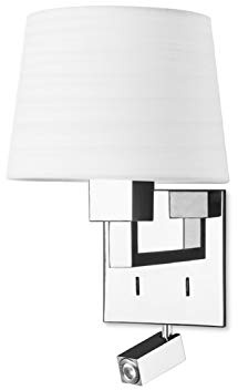 Leds C4 05 – 3218 – 21 – 82 – Bali Wall Light 1 x E27 Max 60 W 1 x E27 Max 18 W 1 x LED CR