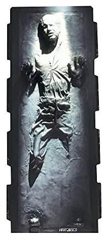 Official Star Cutouts Star Wars Han Solo Carbonite The Empire Strikes Back Lifesize Cardboard Cutout