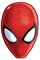 Procos 85179 Paper Masks – Ultimate Spider Man, Set of 6, Red