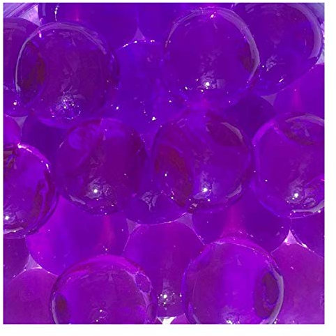Eurosand Riesen AQUALINOS/Gelkugeln (ca 4-7 cm) 50 Gramm. Für ca 3 Liter Deko. In lila VIOLETT -80