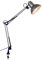 Trio Leuchten Klemm-Gelenkleuchte 5029010-47 Tajo, Metall stahlfarbig, exkl. 1 x E27