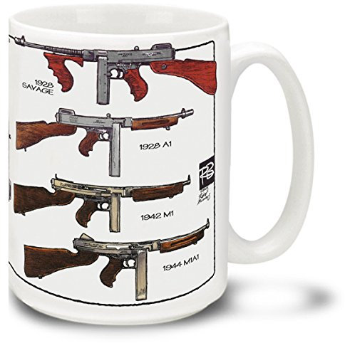 Cuppa Zweite Änderung Rechte 15oz Kaffeetasse mit Thompson SMG's