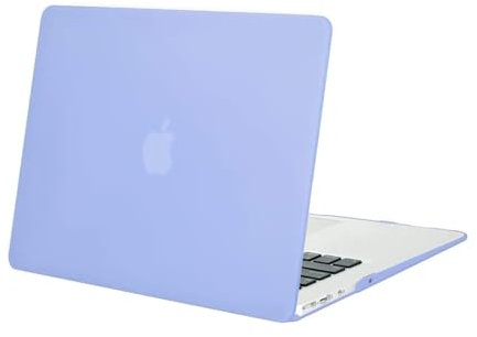 MOSISO Hülle Kompatibel mit MacBook Air 13 Zoll (Modelle: A1466/A1369, Ältere Version 2010-2017 Freigabe), Schützende Plastik Hartschale Schutzhülle Case, Serenity Blau