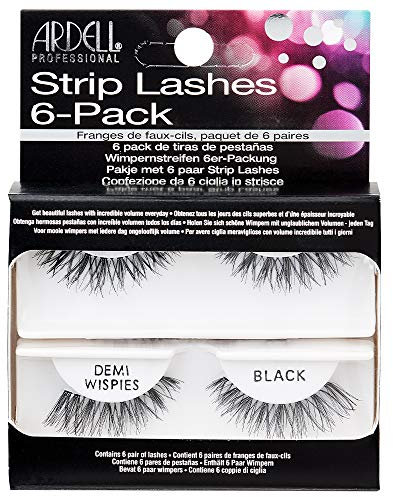 ARDELL 6 Pack Demi Wispies Black Faux-cils