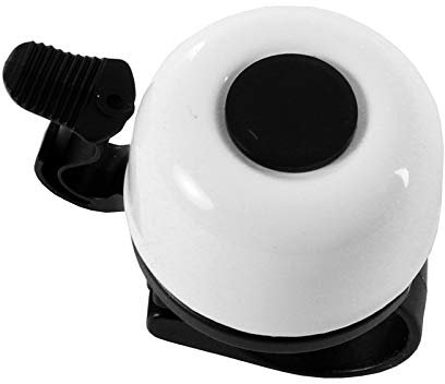 Contec Mini Bell Miniklingel Alu weiß ø 33mm für Lenker ø 22,2mm