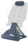 Kensington 62058 Insight verstellbarer Schreibtisch-Kopierhalter, Kunststoff, hält 50 Blatt, grau/dunkelblau
