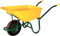 THECA m95327 – Brouette de chantier Nylon Jaune C1/570