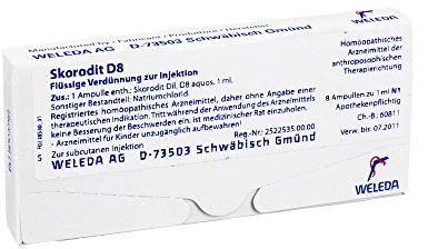 Skorodit D 8 Ampullen, 8X1 ml