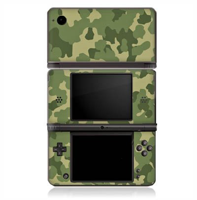 DeinDesign Skin kompatibel mit Nintendo DSi XL Folie Sticker Bundeswehr Muster Camouflage