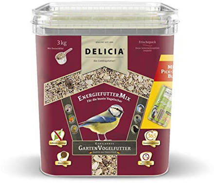 Delicia EnergiefutterMix Gartenvogelfutter 3 kg