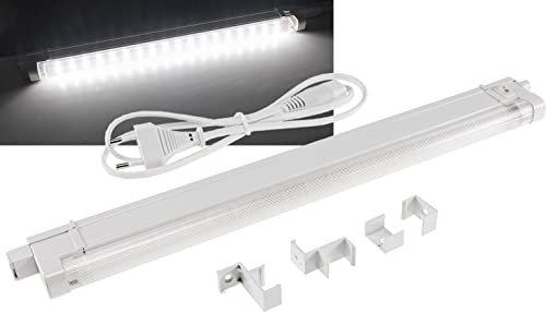 ChiliTec LED Unterbauleuchte 40cm Küchenleuchte 4 Watt 460 Lumen Lichtleiste Schrankleuchte mit Schalter Beleuchtung Küche Arbeitsfläche Licht Weiß