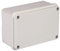 Electraline 60558 Cassetta di Derivazione da Parete, Misura 120x80 mm, IP56, Grigio, 120x80x50