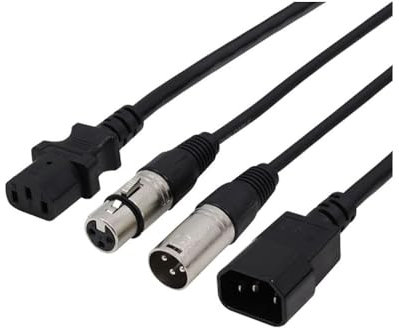 LEDJ 10m Combi DMX/Power Cable