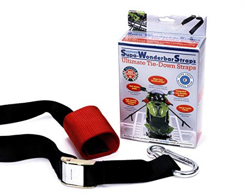 Oxford OX747 Motorcycle Motorbike Handlebar Strap Kit, Black