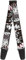 buckle-down Gitarrengurt 34-60 Batgirl/Wonder Woman/Supergirl Retro Panels Black/Pink/White