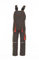Planam Junior Kinder Latzhose Oliv orange Modell 6122 Größe 110-116