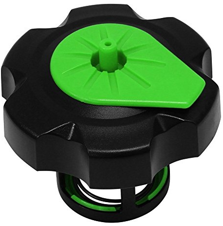 TUFF JUG Bouchon d'essence Noir/Vert Particulièrement pour bidon