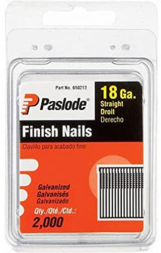 Paslode 650212 1-Inch by 18 Gauge Galvanized Brad Nail (2,000 per Box) by Paslode