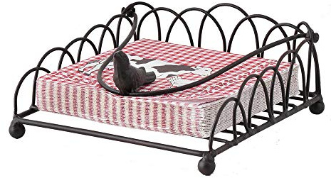 Clayre & Eef 60057 Serviettenständer 20 * 20 * 9 cm