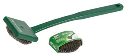 Big Green Egg Langgriffiger Schrubber für Edelstahl Grillrost