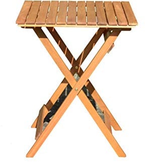 Sedex Balkon Bistro Klapptisch Mod. Diego Eukalyptus Holz Natur geölt B/T/H ca. 58/58/73