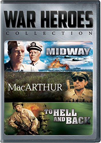 War Heroes Collection (Midway / MacArthur / To Hell and Back) [DVD]