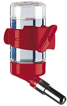 Water Dispenser for Hamsters, Mice, Gerbils FPI 4660 DRINKY, 75 cc, Suitable for Mesh Cages, Mixed Colours