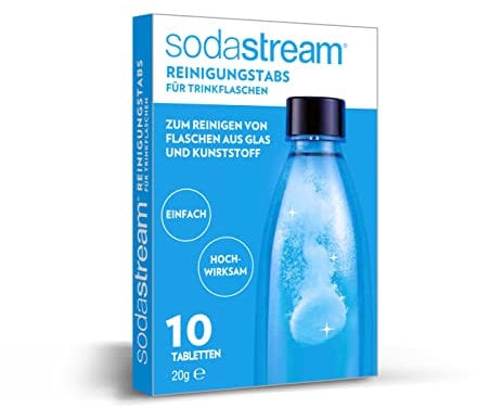 sodastream Reinigungstabs für Trinkflaschen, 10 Stück
