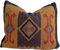 GURU SHOP Kelim Kissenhülle - 55x55 cm Modell 1, Leinen