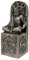 Dryad Design Cernunnos Statue – Heidnische Wicca Horned God Figur Altar Dekor – Stein-Finish – 20,3 cm